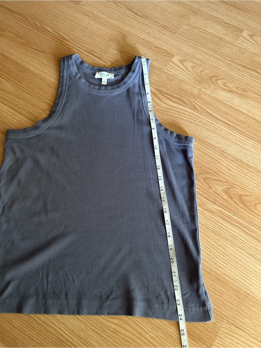 Haven Well Within Light Ribbed Tank Large - Picture 5 of 6